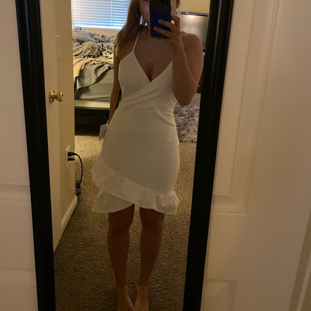 White dress